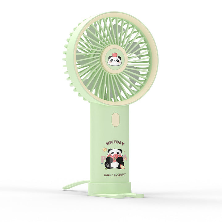 Women Portable Handheld Fan with Cute Panda Design Kalsten