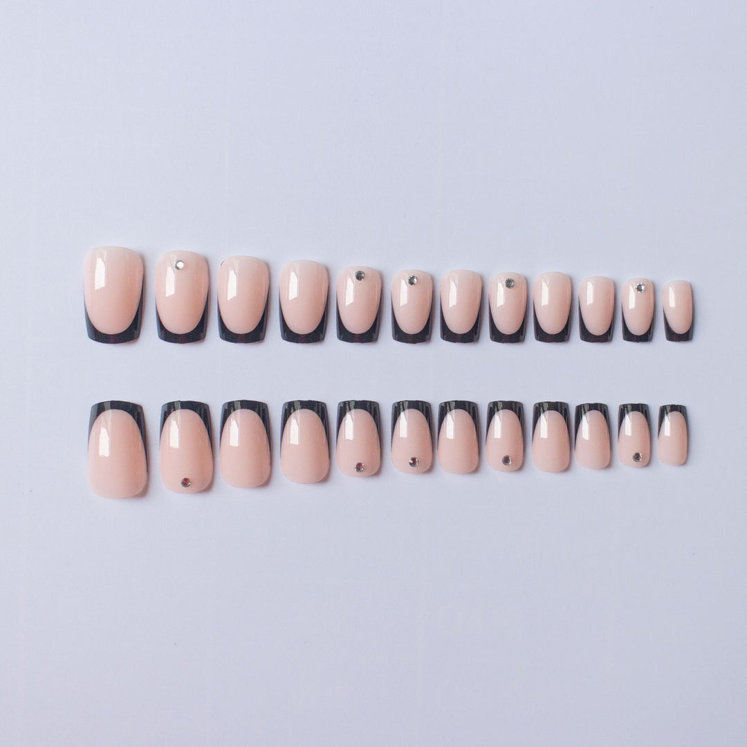 Chic French Tip Nail Art Set