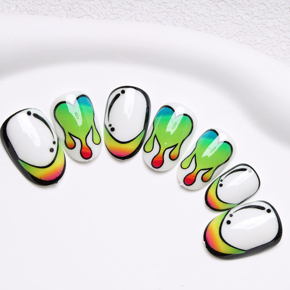 Artistic Abstract Nail Art Kalsten