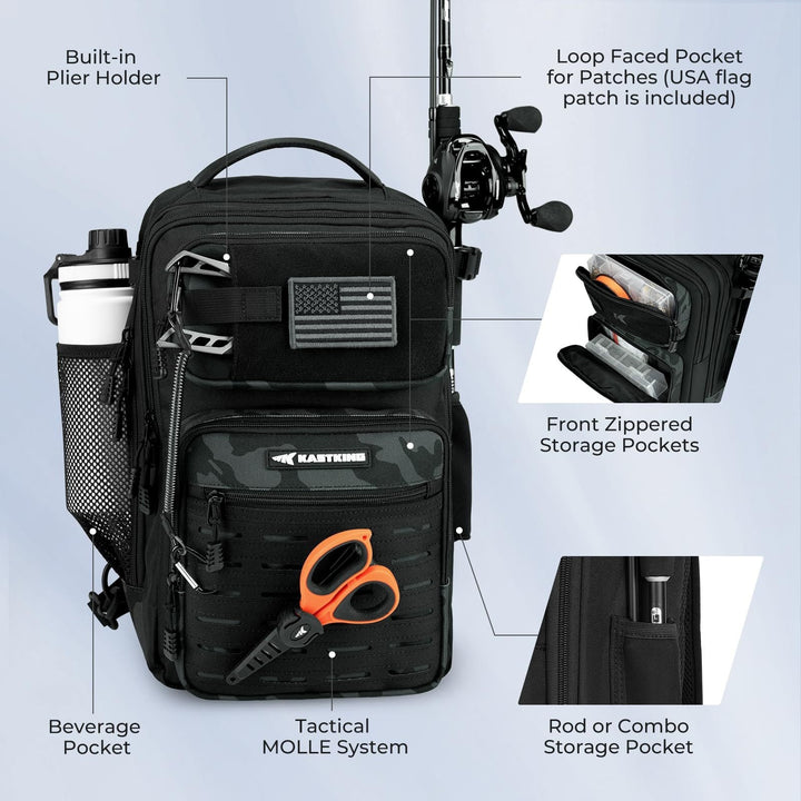 Tactical Fishing Gear Sling Bag Kalsten