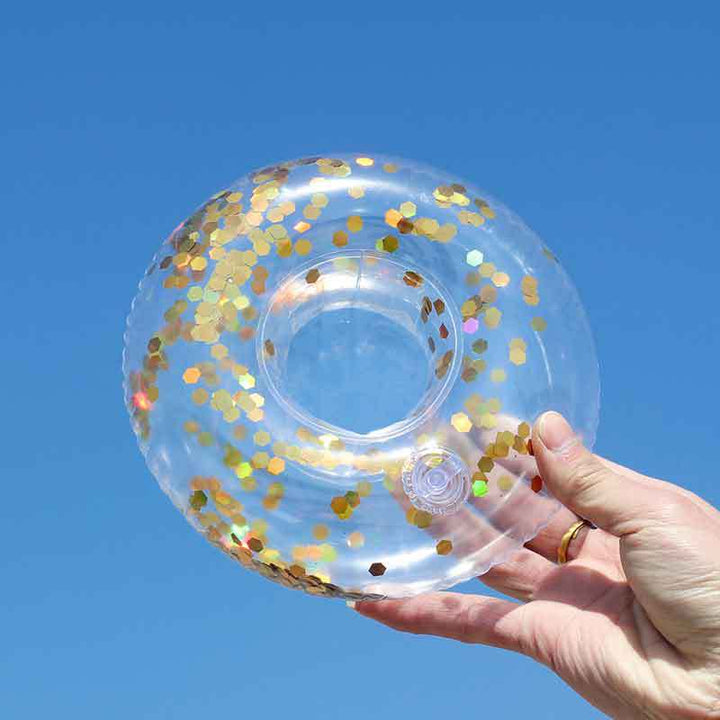 Ladies Inflatable Swimming Ring with Floral Design Kalsten