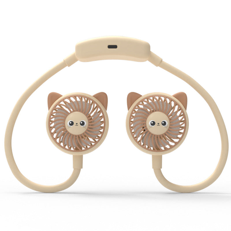 Unisex Portable Mini Fan with Funny Panda Design Kalsten