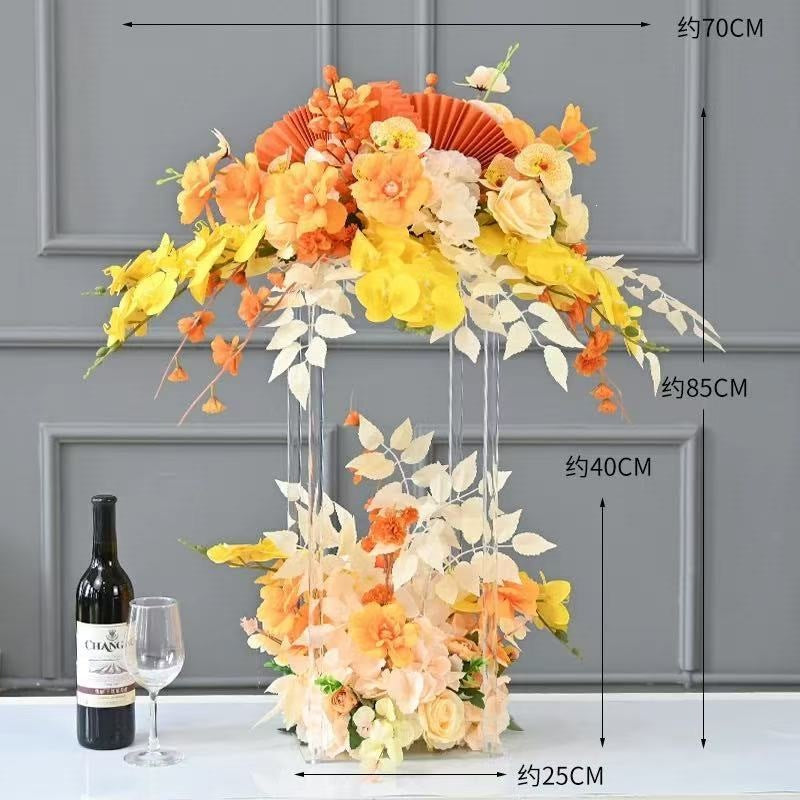 Elegant Floral Centerpiece Vase