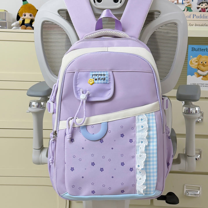 Stylish Multi-Compartment School Backpack Kalsten