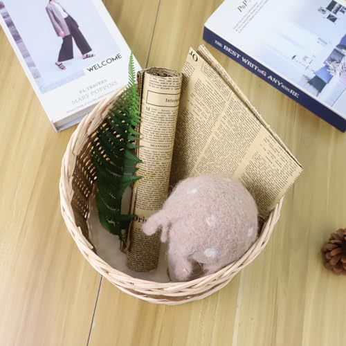 Woven Round Storage Basket Kalsten