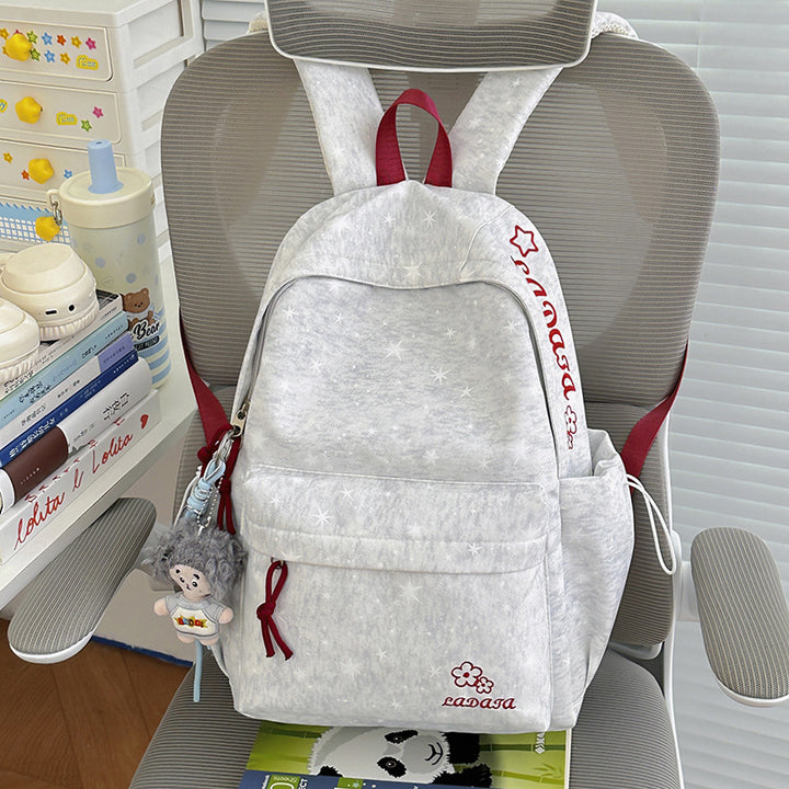 Star-Patterned Casual Backpack Kalsten