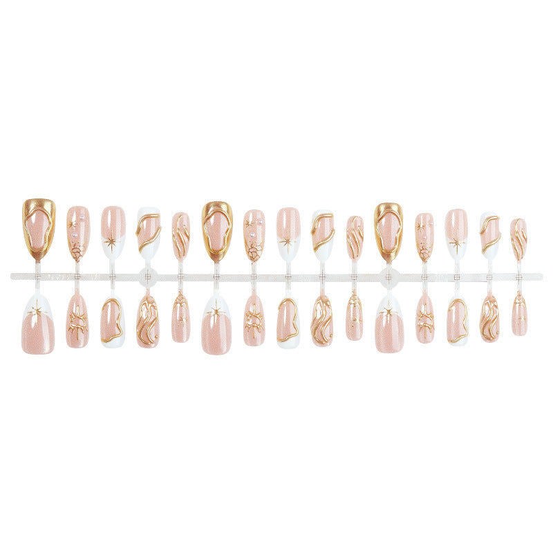 Glamorous artificial nails with exquisite 3D details Kalsten