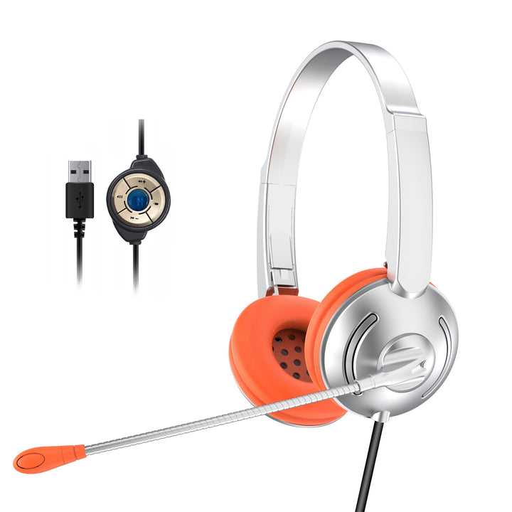 Multimedia Headset with Adjustable Microphone Kalsten