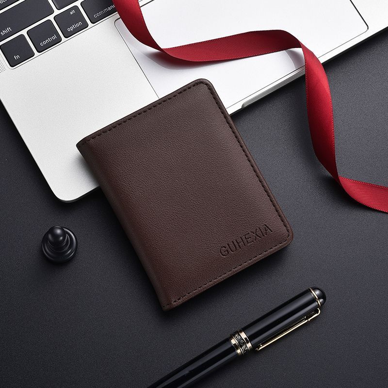 Compact Leather Card Holder