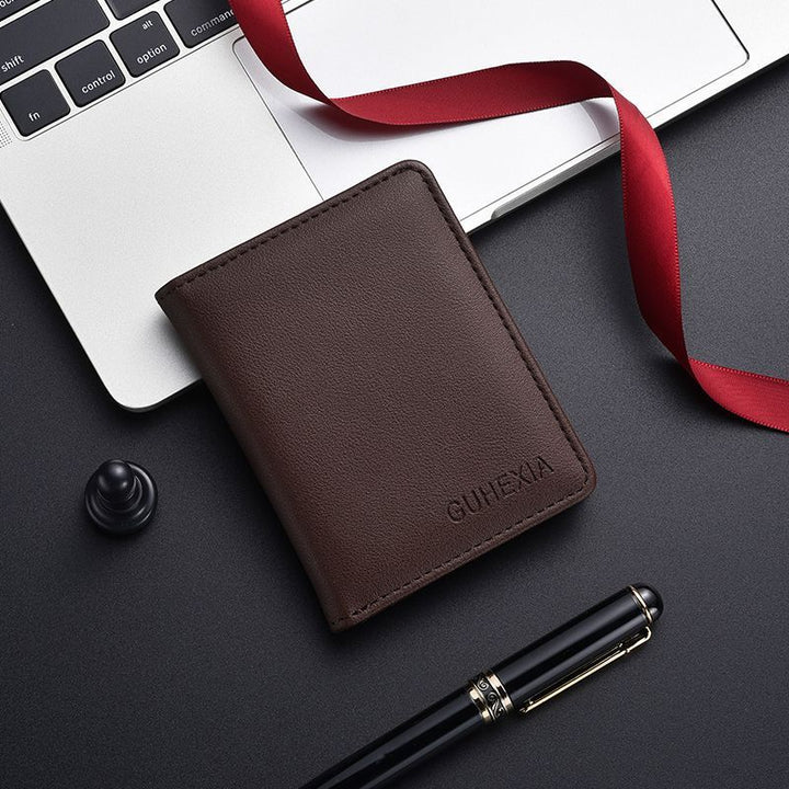 Compact Leather Card Holder