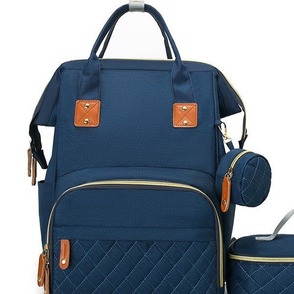 Multi-Purpose Quilted Diaper Backpack Kalsten