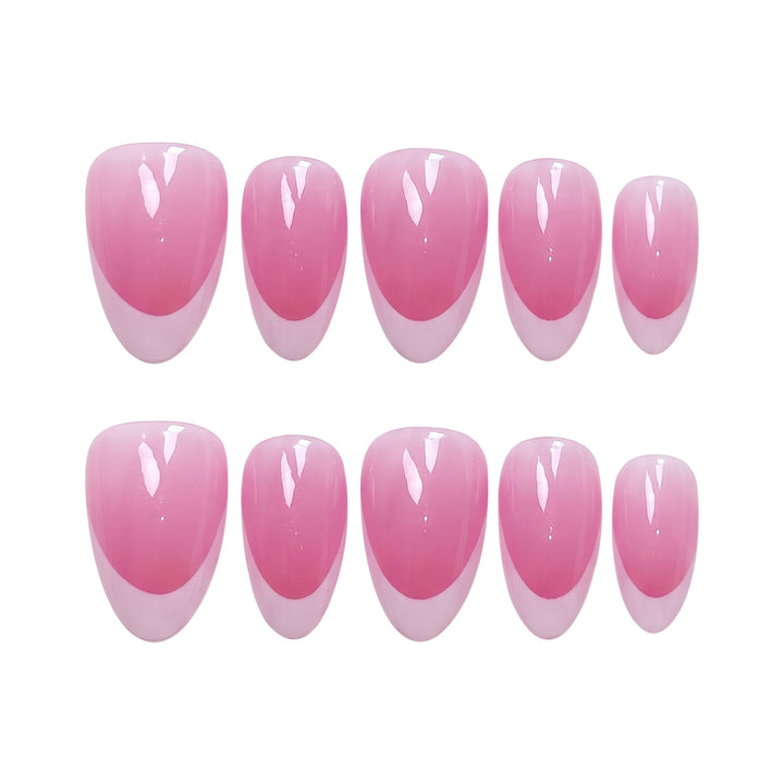 Chic Almond-Shaped Press-On Nail Set