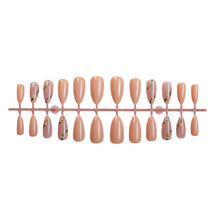 Nail art set with elegant flower patterns Kalsten