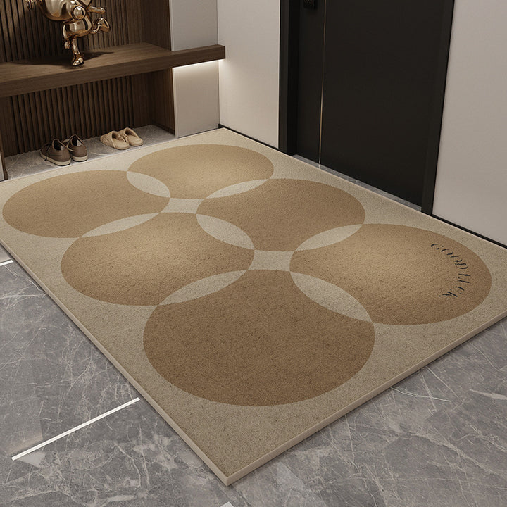 Elegant Tropical-Themed Entryway Mat Kalsten
