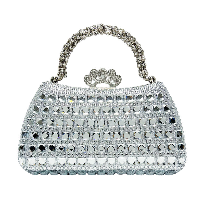 Ornate Studded Evening Handbag