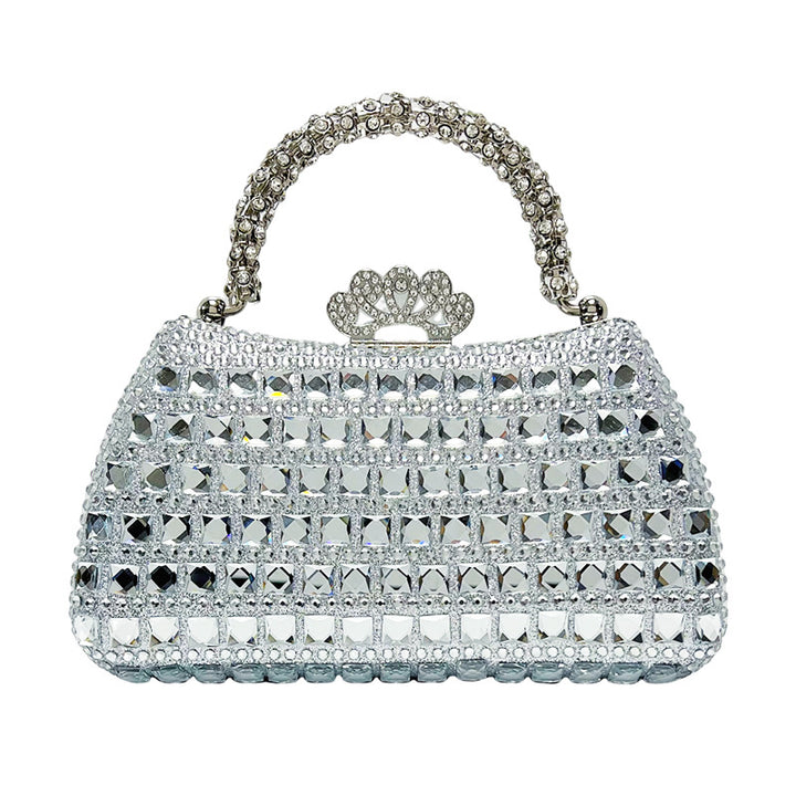 Ornate Studded Evening Handbag