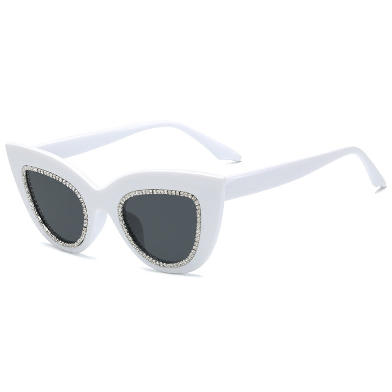 Ladies Cat-Eye Sunglasses with Sparkling Accents Kalsten