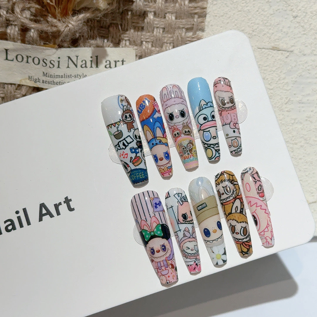 Cartoon-Themed Nail Art Tips