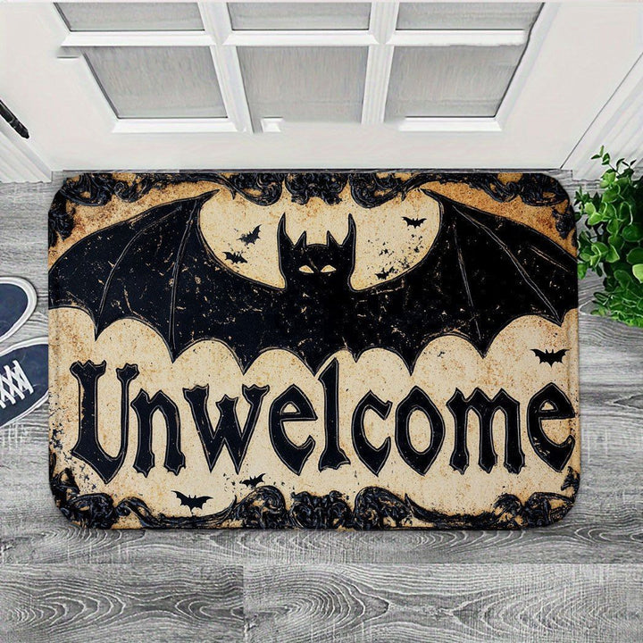 Scary Clown-Themed Welcome Mat