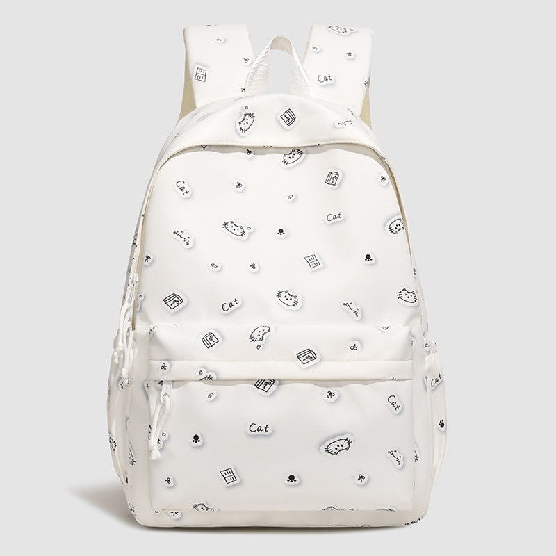 Stylish Polka Dot Casual Backpack Kalsten