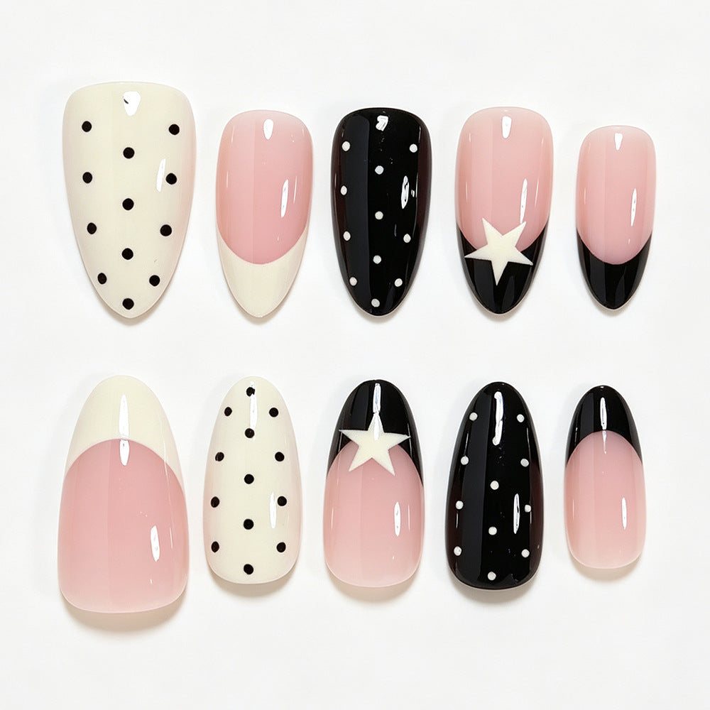 Decorative Press-On Nail Set Kalsten