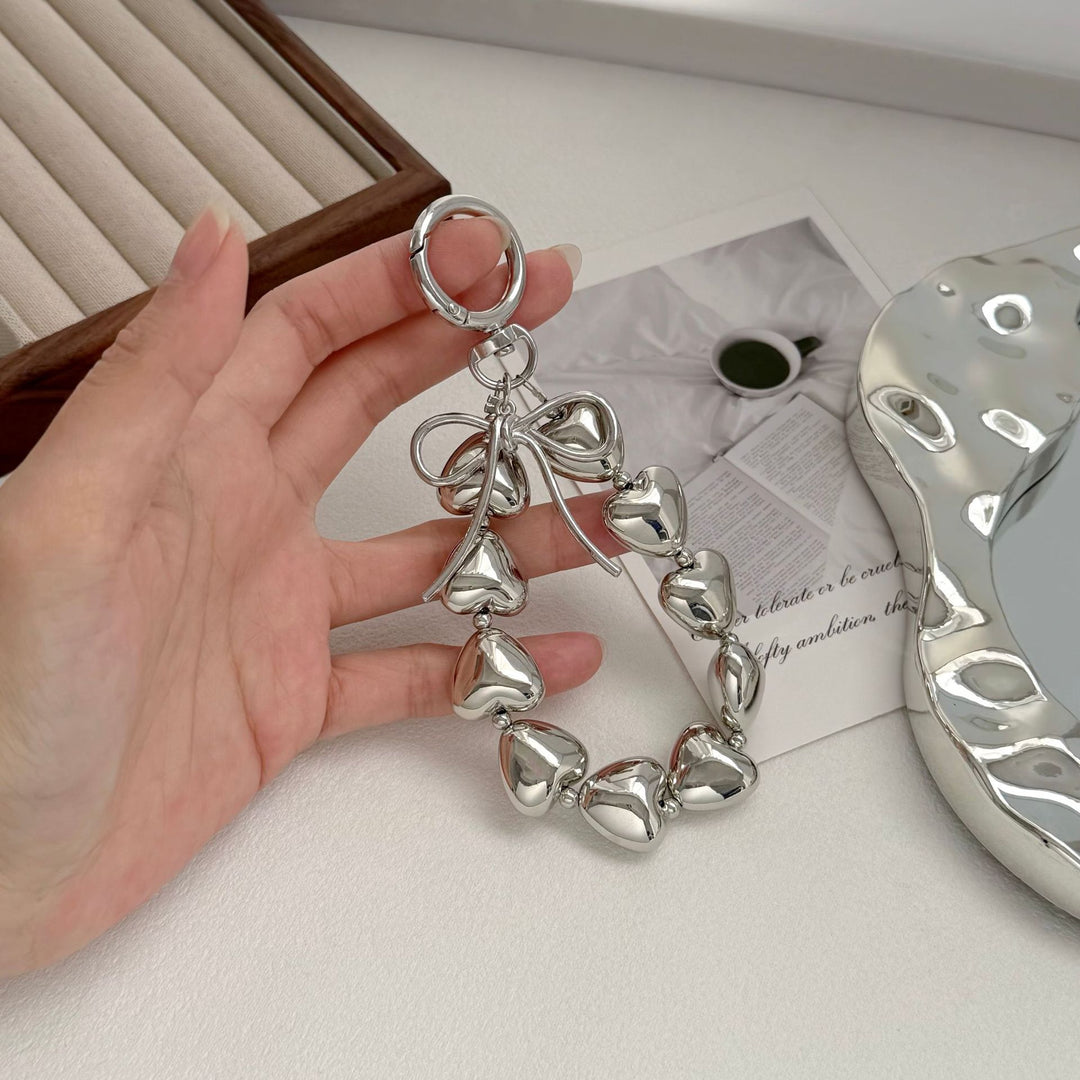 Heart-Shaped Decorative Keychain Kalsten
