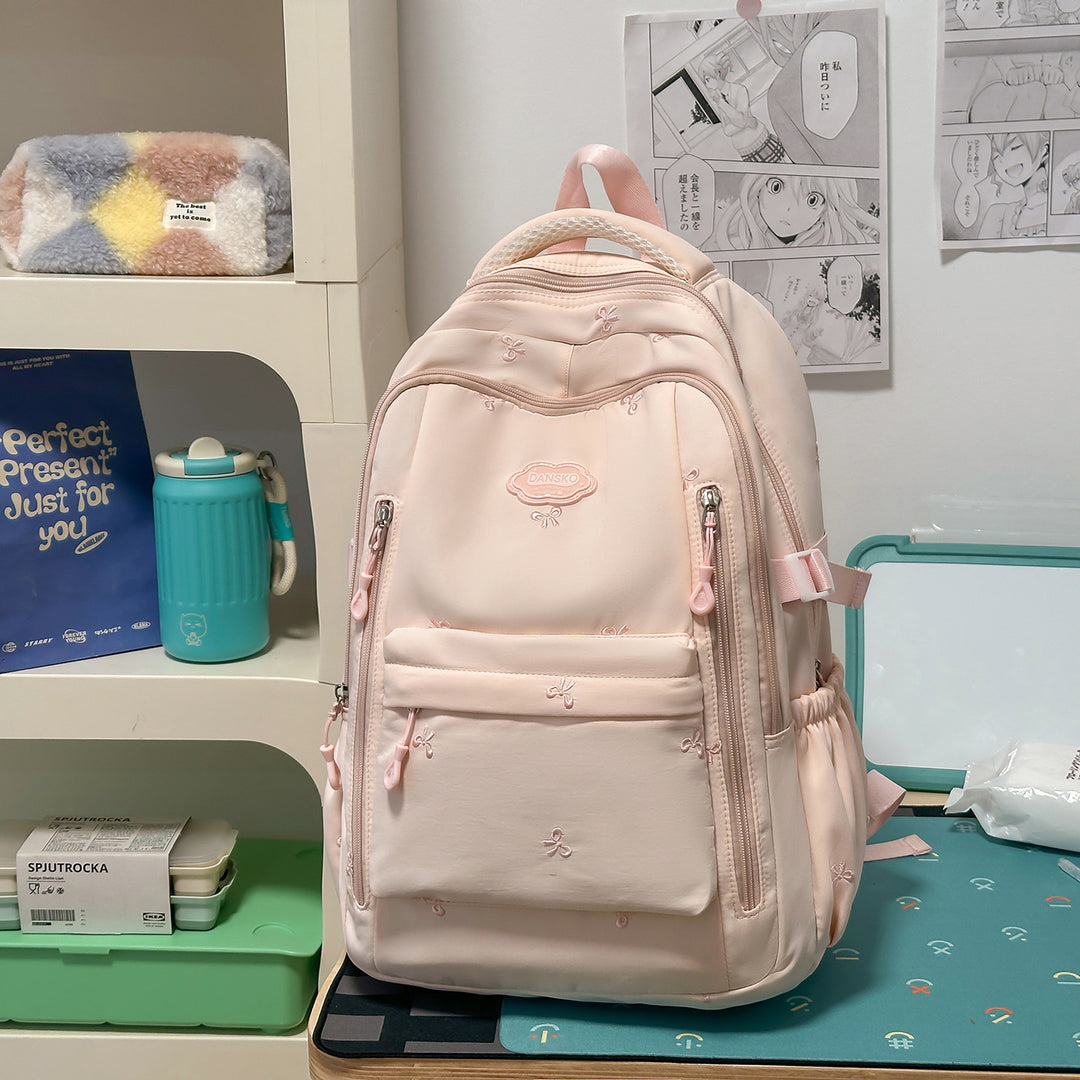 Floral Embroidered Backpack Kalsten