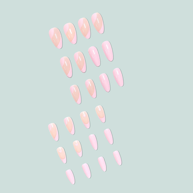 Artful Stiletto artificial nails with heart design Kalsten
