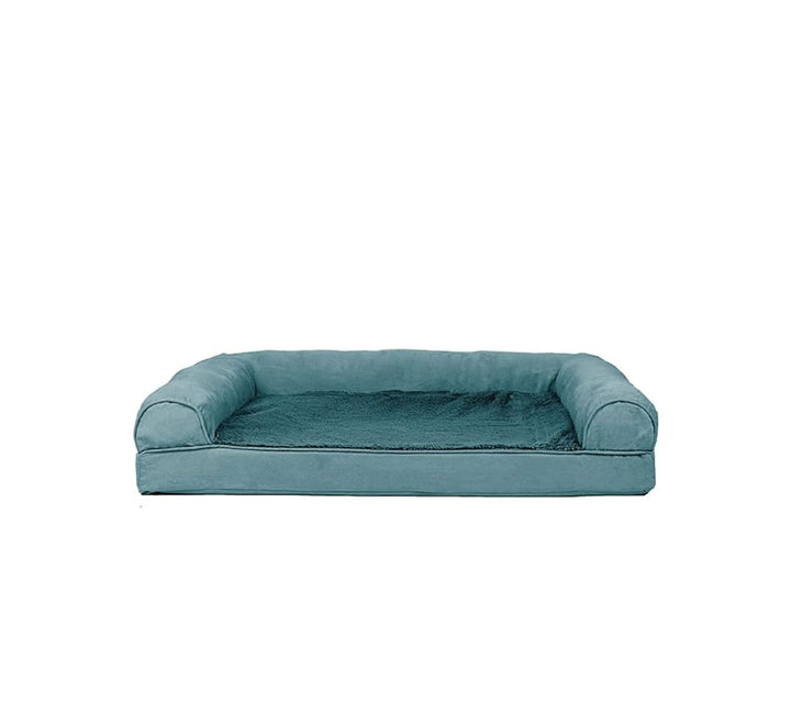Plush Bolstered Dog Bed