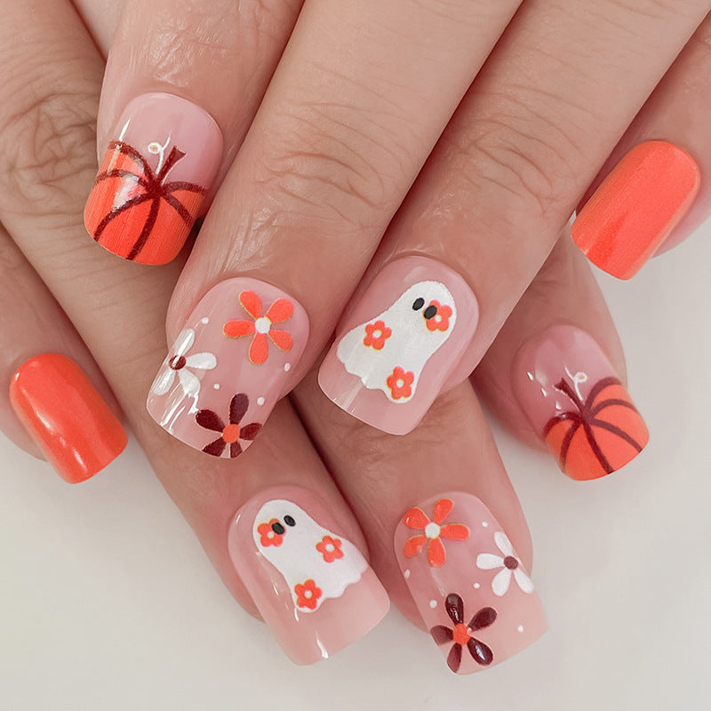 Stylish Press-On Nail Set with Shimmering Finish Kalsten