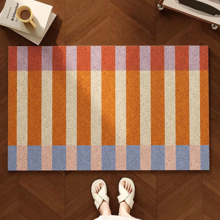 Geometric Pattern Indoor Entrance Mat for Home