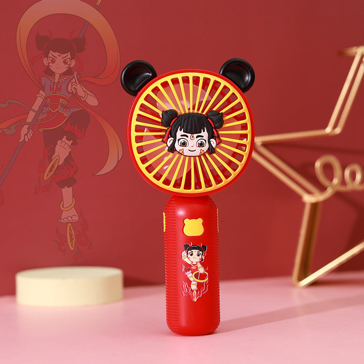 Unisex Portable Kids Fan with Playful Design Kalsten