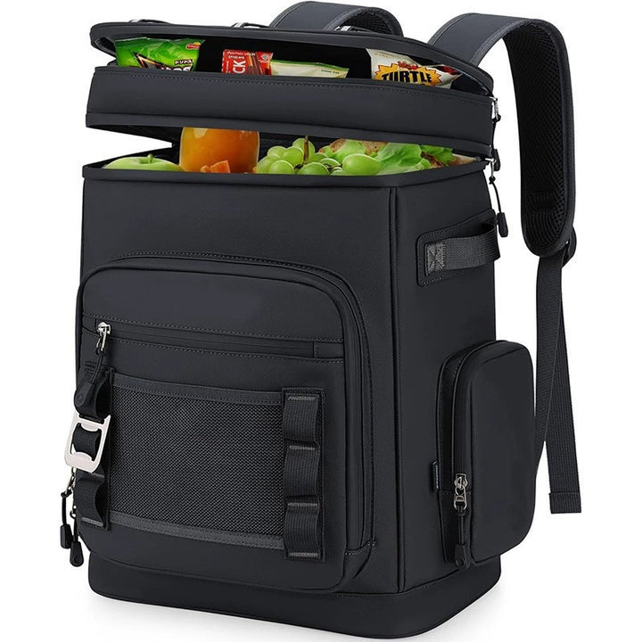 Insulated multifunctional backpack with multiple compartments and drink cooler Kalsten