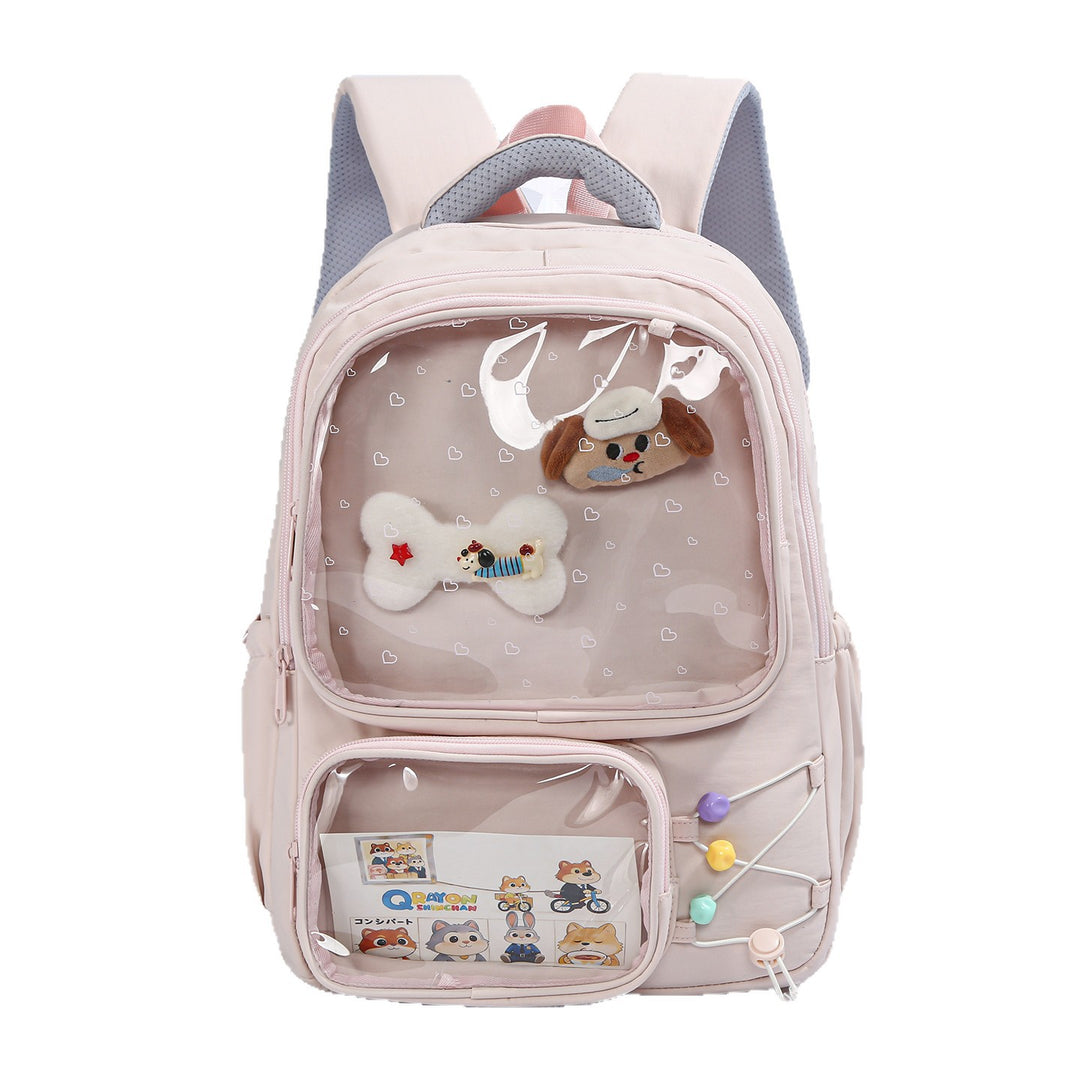 Playful Illustrated Dog-Themed Backpack Kalsten