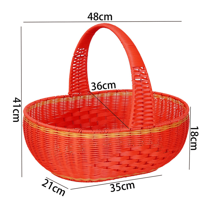 Large Woven Garden Picnic Basket Kalsten