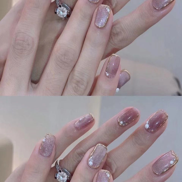 Glamorous Decorative Press-On Nail Set