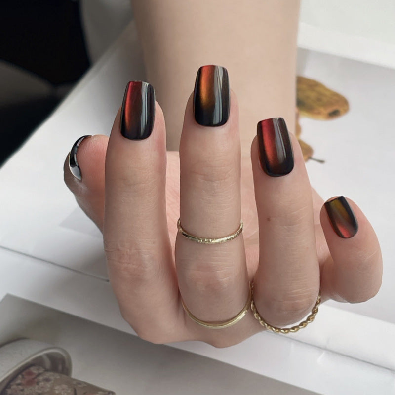 Artistic Gradient Press-On Nail Set Kalsten