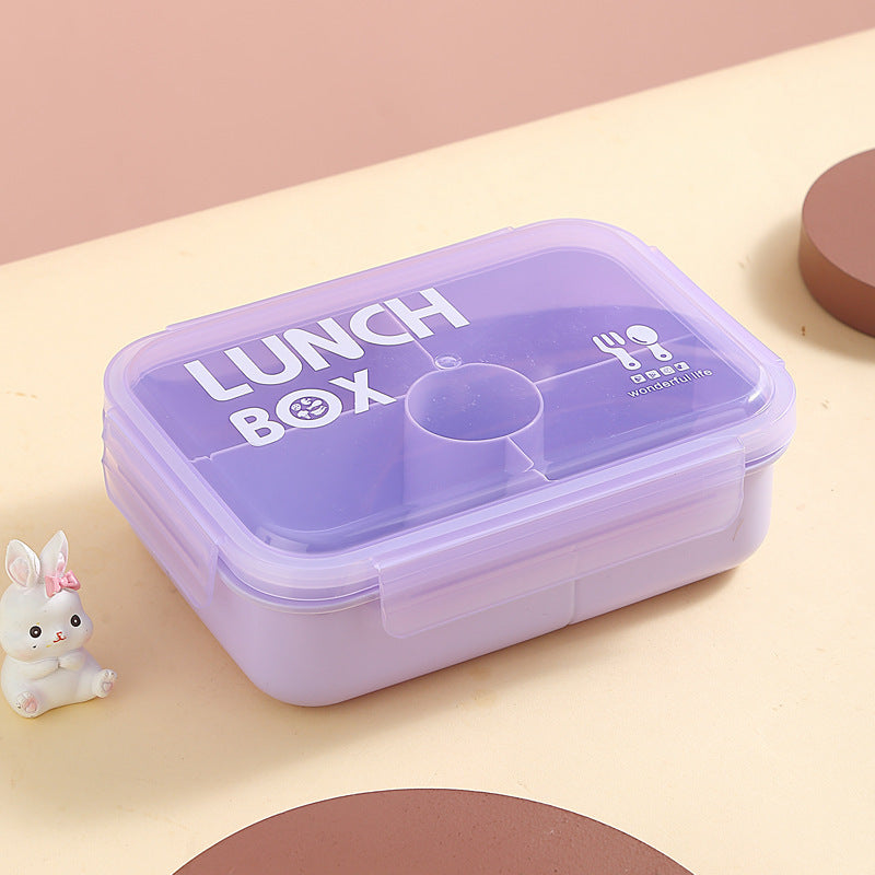 Multi-Sectional Lunch Box with Removable Compartments