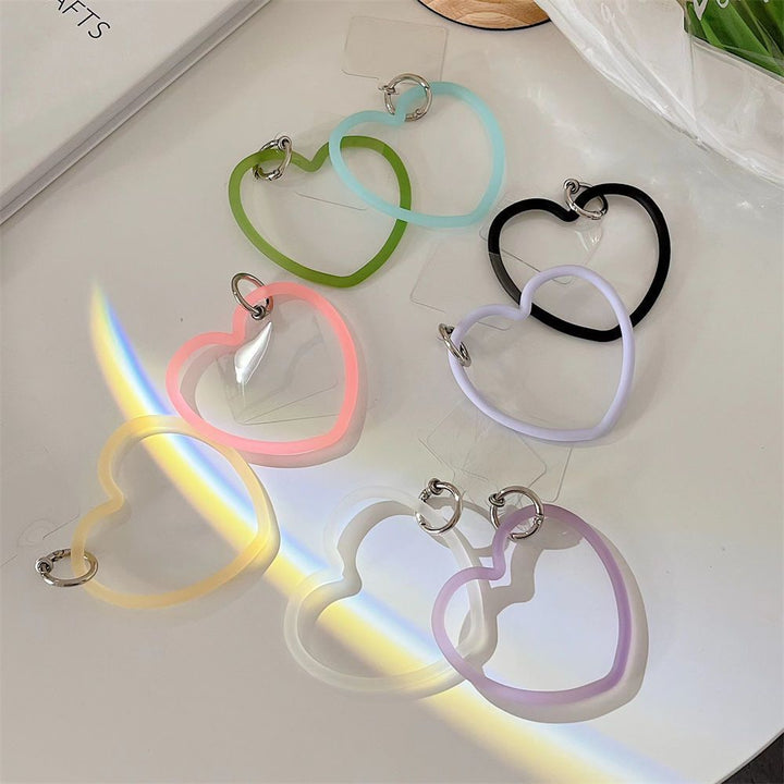 Heart-Shaped Silicone Keyring Kalsten