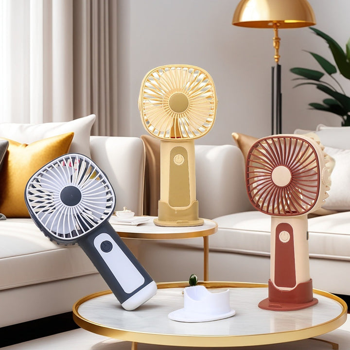 Ladies portable handheld fan with USB charging function Kalsten