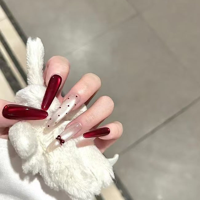 Glamorous Stiletto Press-On Nail Art