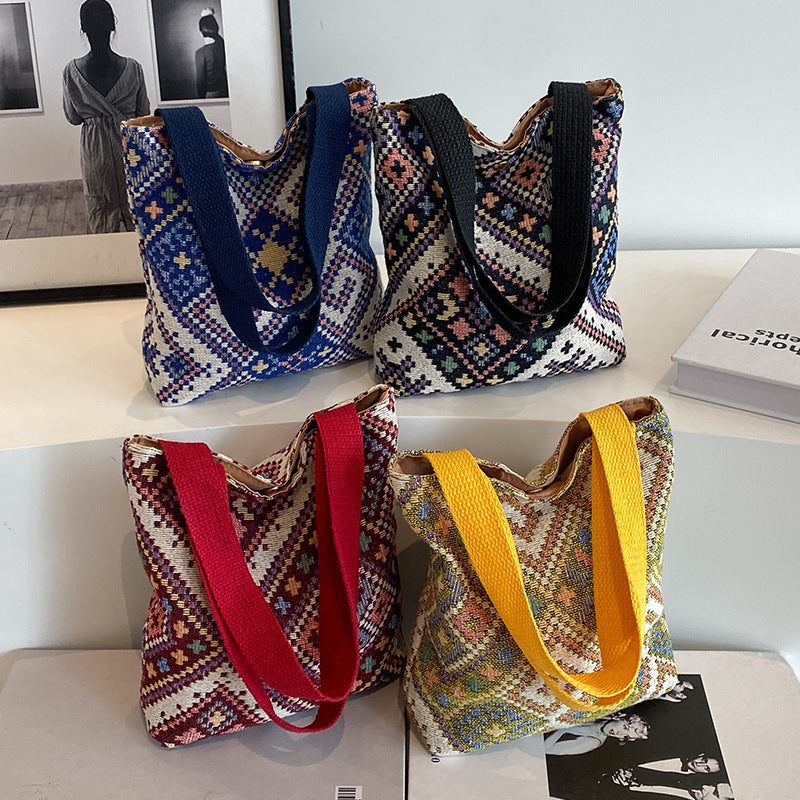 Modern Woven Handbag