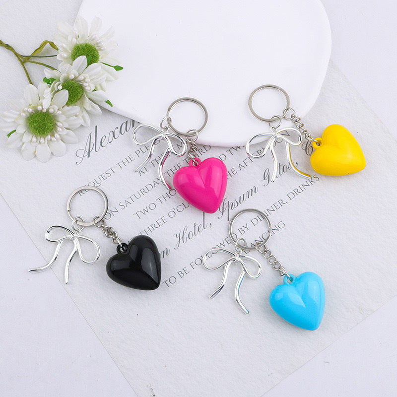 Charming Heart-Shaped Keychain kalsten