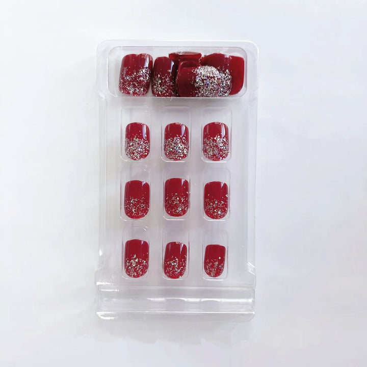 Stunning Glitter-Infused Press-On Nail Art Set