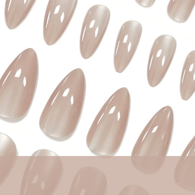 Elegant Almond-Shaped Acrylic Nail Enhancements Kalsten