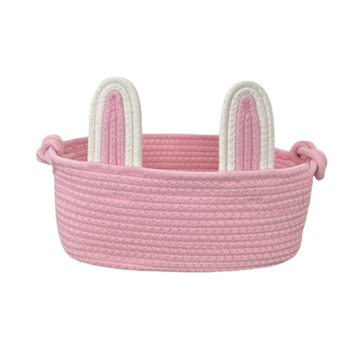 Ladies Playful Storage Basket with Bunny Ears Kalsten