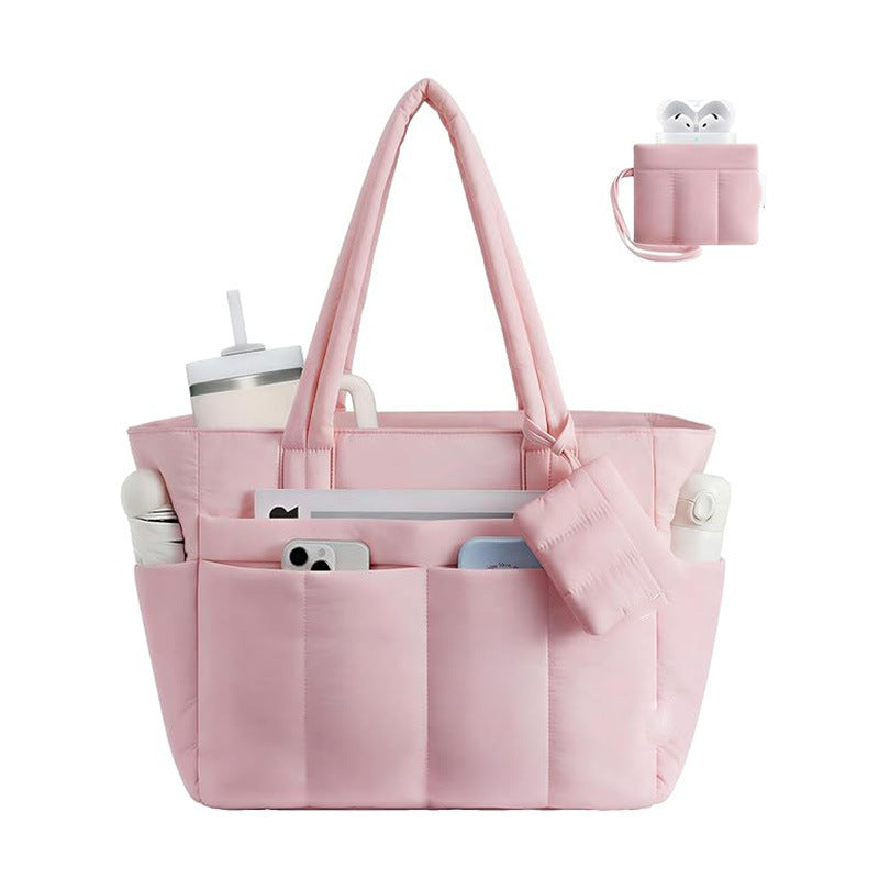 Multifunctional handbag with multiple compartments and insulating function Kalsten