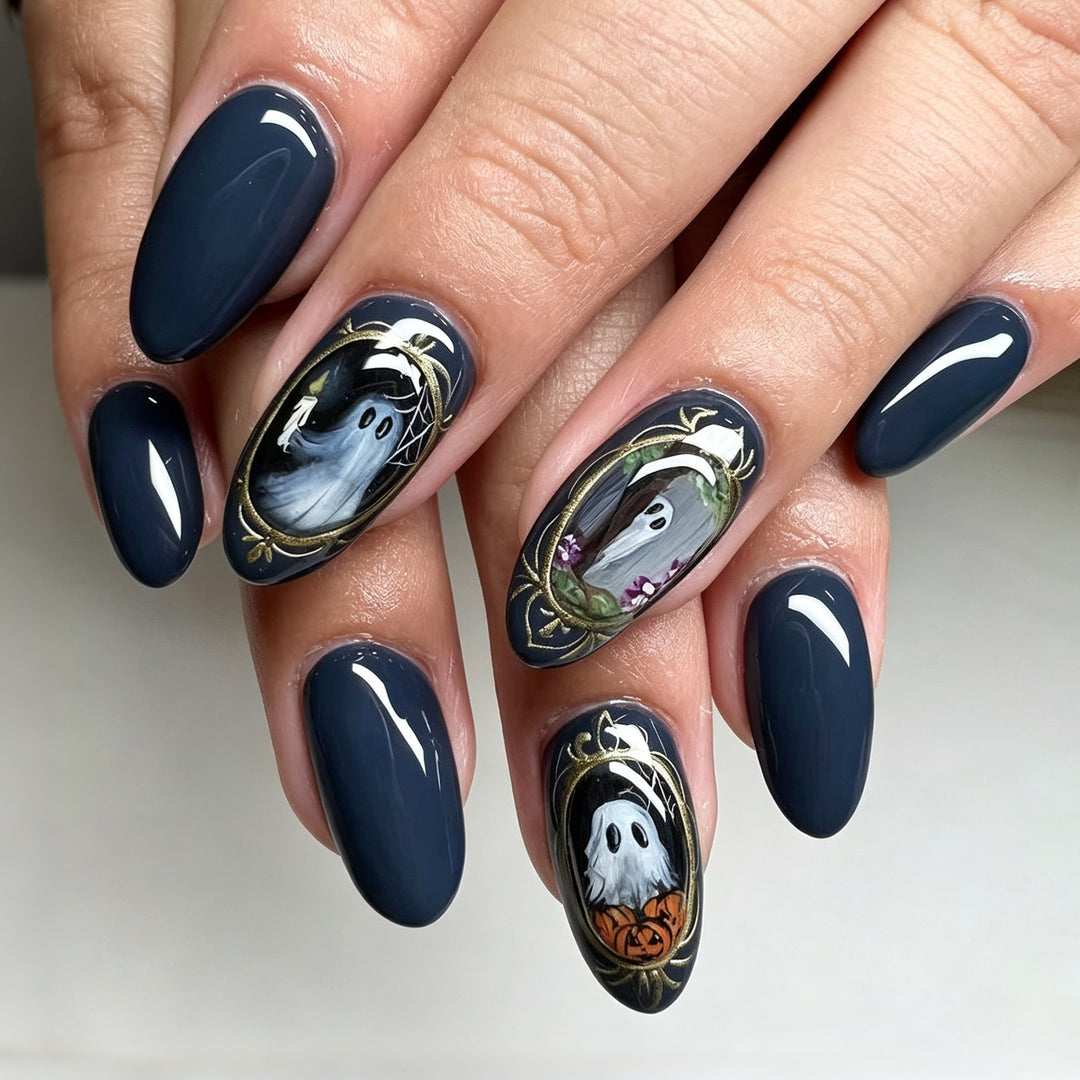 Gothic-Inspired Press-On Nail Set