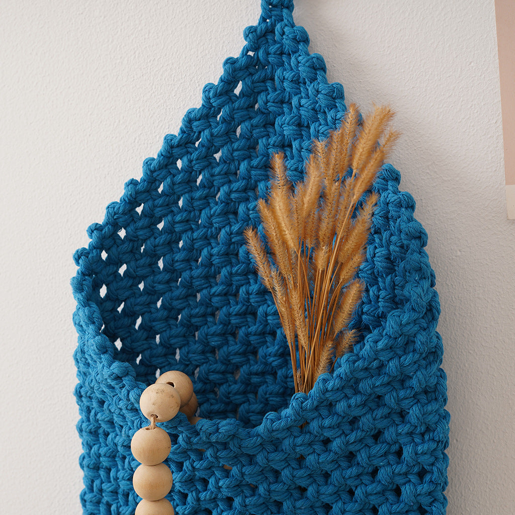 Decorative Macramé Wall Pocket Kalsten