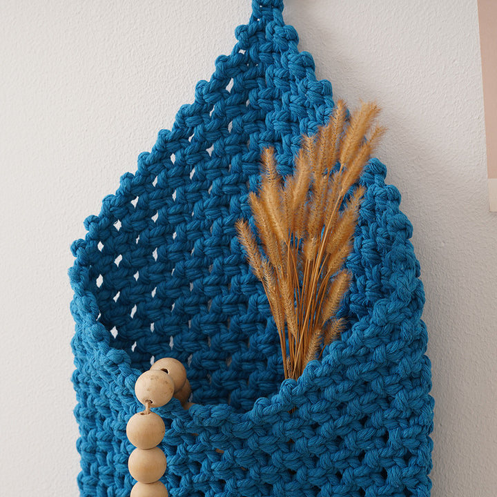 Decorative Macramé Wall Pocket Kalsten